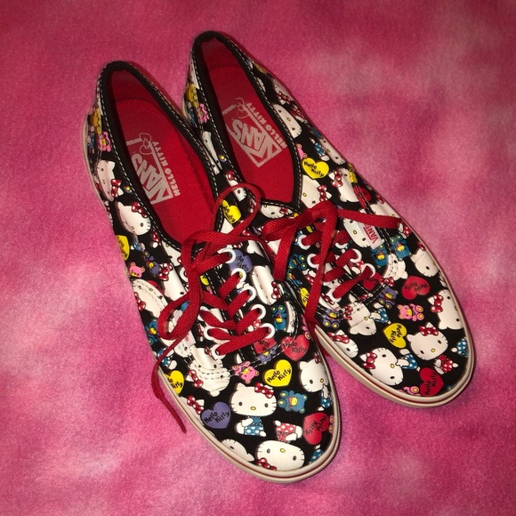 Vans Shoes - Authentic Hello Kitty VANS Size 8